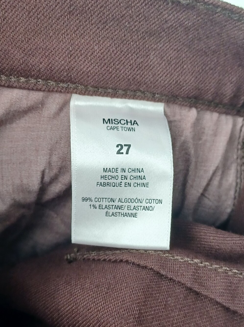Favorite Daughter Mischa Coated Pant Size 27 High Rise Wide Leg In Cape Town - Picture 12 of 13